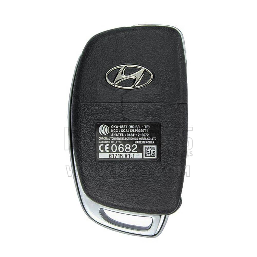 Hyundai Elantra 2014 Flip Remote Key 433MHz 95430-3X310 | mk3