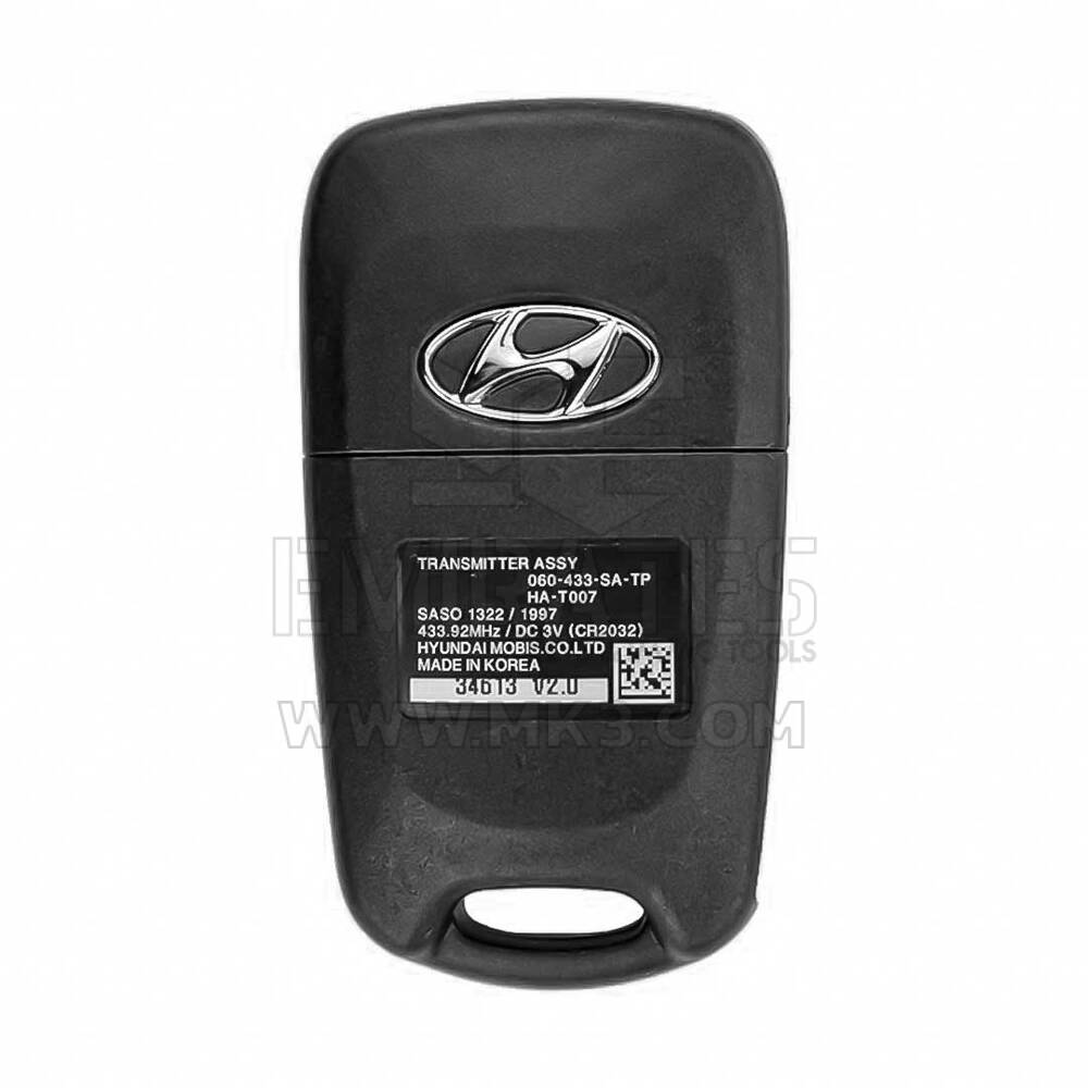 Hyundai I30 2012 Llave remota abatible 433MHz 95430-2L630 | mk3