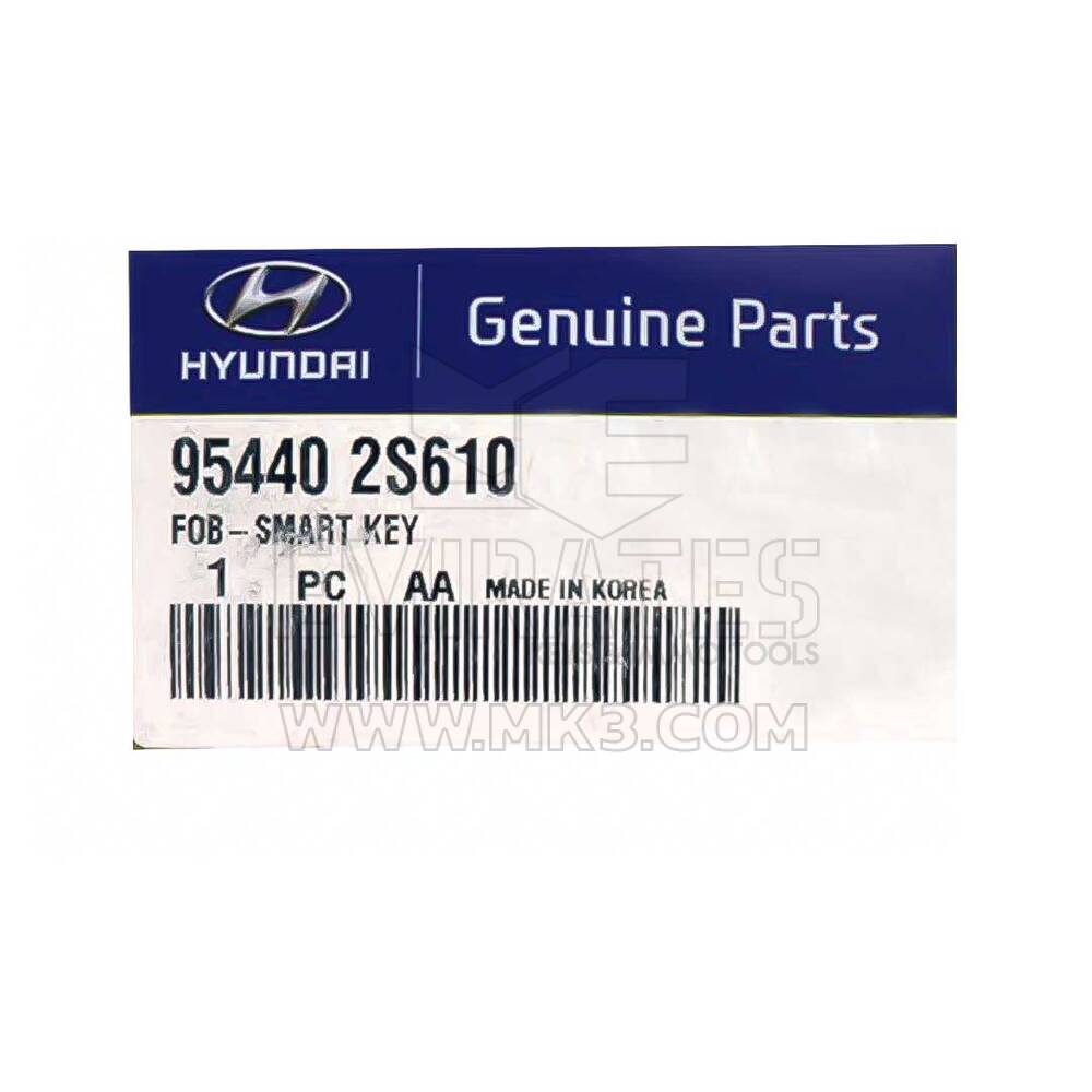 Hyundai Tucson 2014-2015 Genuine / OEM Smart Key 3 أزرار 433MHz 95440-2S610 954402S610 / FCCID: FOB-4F03 | الإمارات للمفاتيح