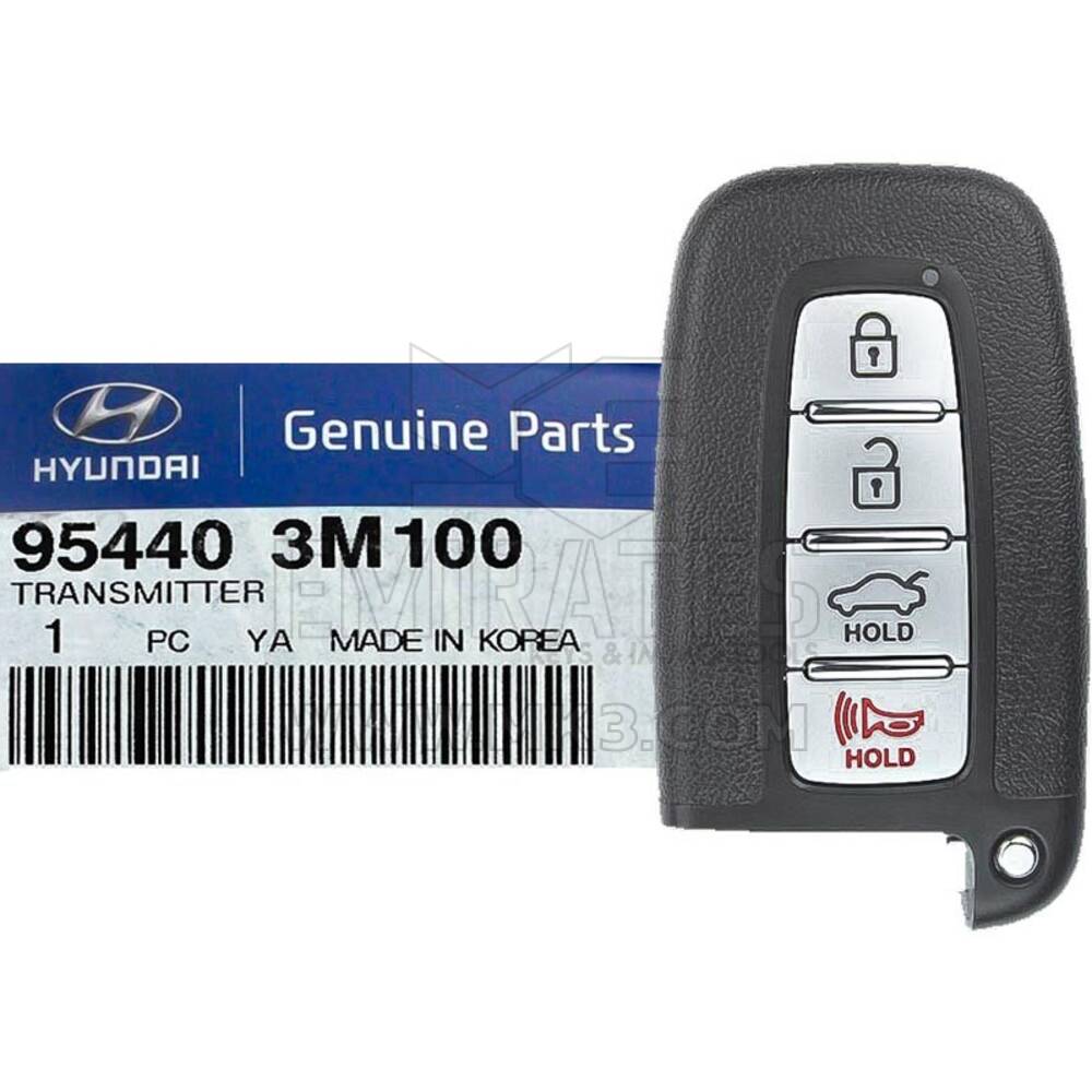 New Genesis 2009-2014 Genuine/OEM Smart Key Remote 4 Buttons 315MHz 95440-3M100 954403M100 / FCCID: SY5HMFNA04 | Emirates Keys