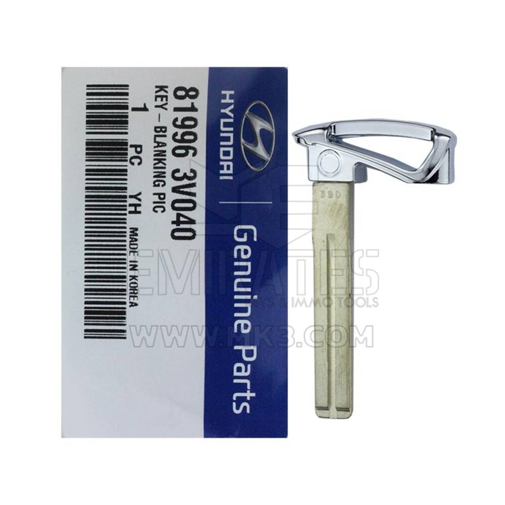 Hyundai Azera 2012 Genuine Smart Key blade | MK3