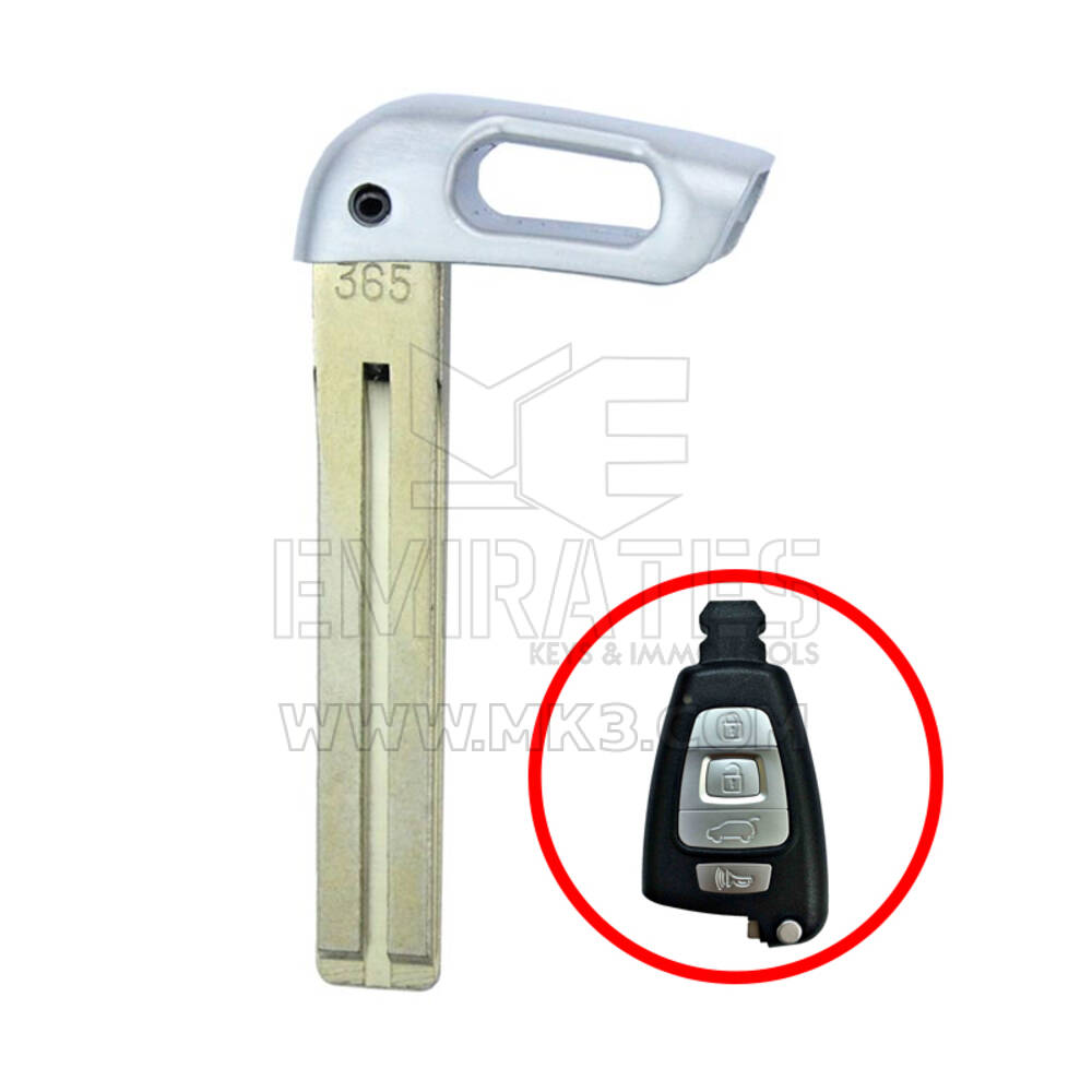 Hoja láser genuina para control remoto de llave inteligente Hyundai Veracruz 81996-3J700