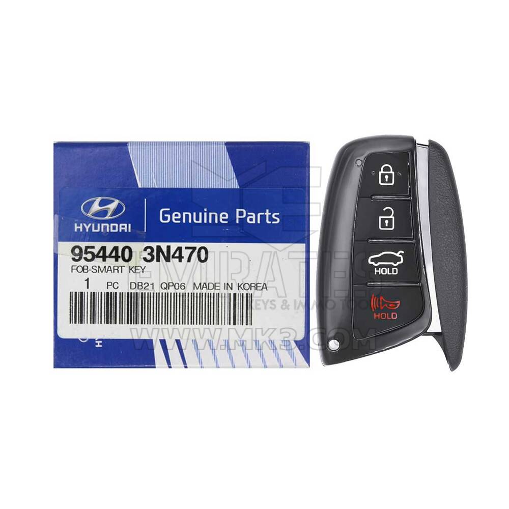 NEW Hyundai Equus Centennial 2014-2016 Genuine/OEM Smart Key Remote 4 Buttons 433MHz 95440-3N470 954403N470 / FCCID: SY5DMFNA433 | Emirates Keys