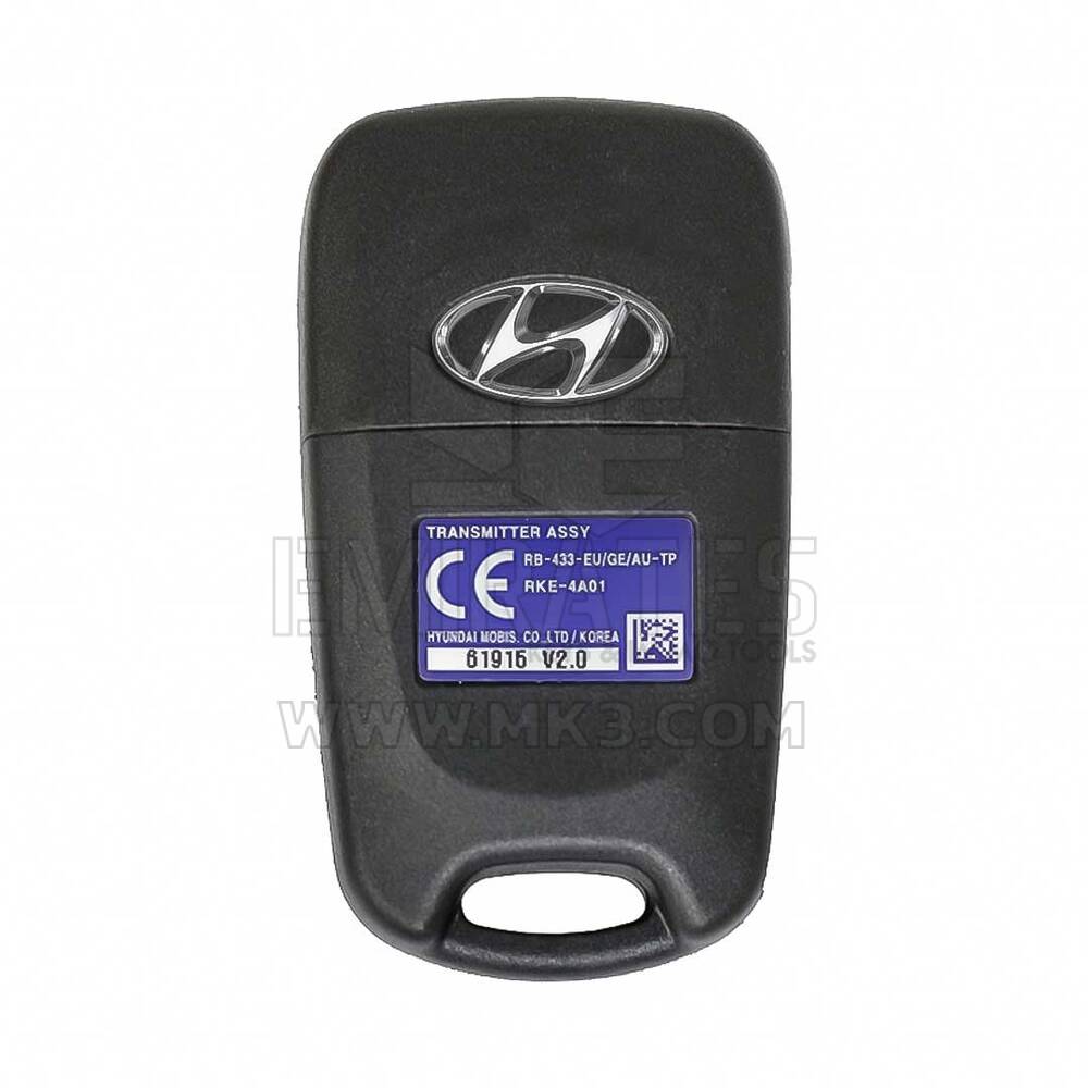 Hyundai Accent 2012+ Control remoto plegable 433MHz 95430-1R110 | mk3