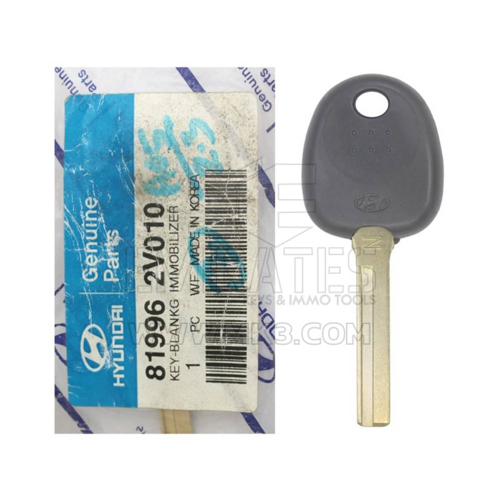 New Hyundai Veloster 2012 Genuine/OEM 4D Transponder Key Manufacturer Part Number: 81996-2V010  | Emirates Keys