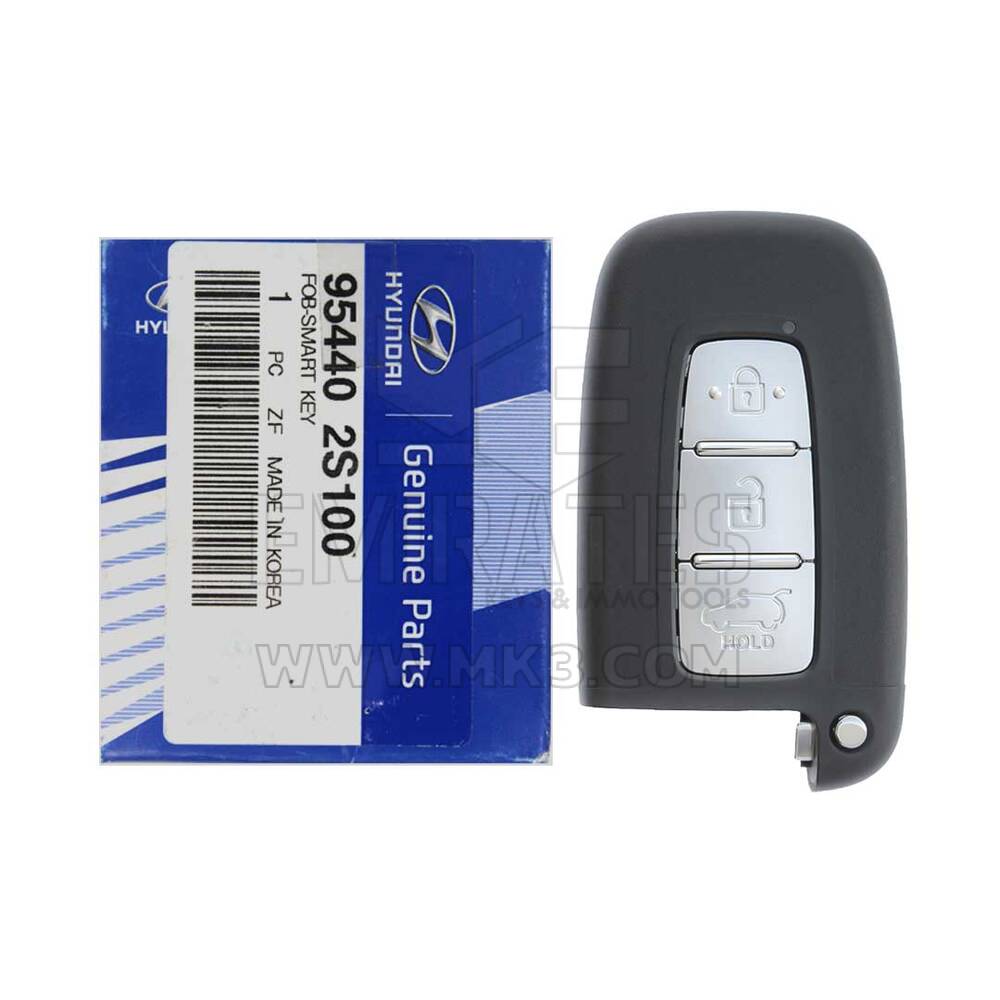 New Hyundai Tucson 2010 Genuine/OEM Smart Key 3 Buttons 433MHz 95440-2S100 954402S100 / FCCID: SVI-CMFCH02 | Emirates Keys