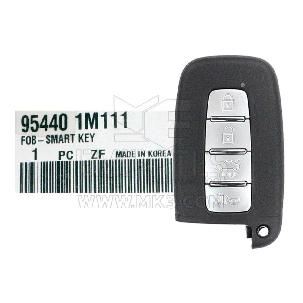 العلامة التجارية الجديدة KIA Cerato 2011 حقيقية / OEM الذكية مفتاح بعيد 4 أزرار 433MHz الصانع الجزء رقم: 95440-1M111 ، 954401M111 | الإمارات للمفاتيح