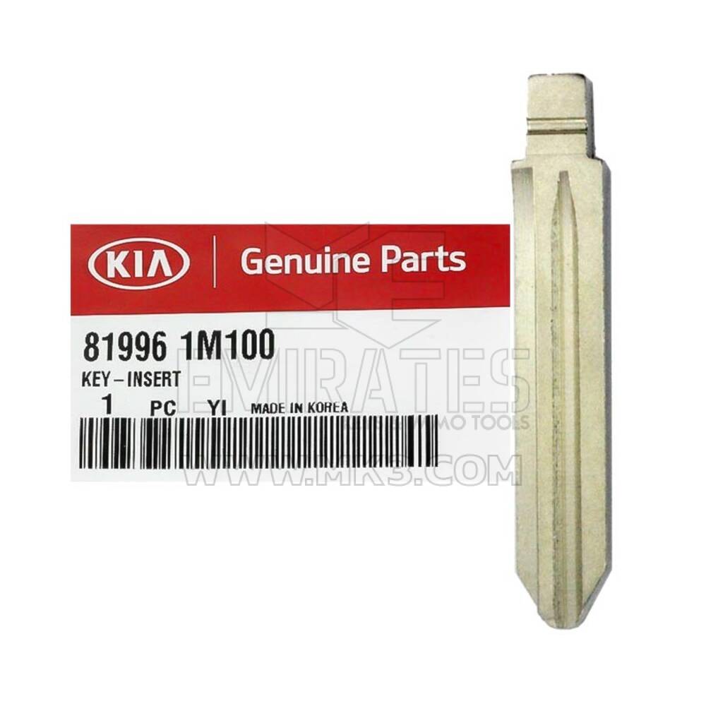 KIA Soul Genuine Flip Remote Key Blade 81996-1M100| MK3