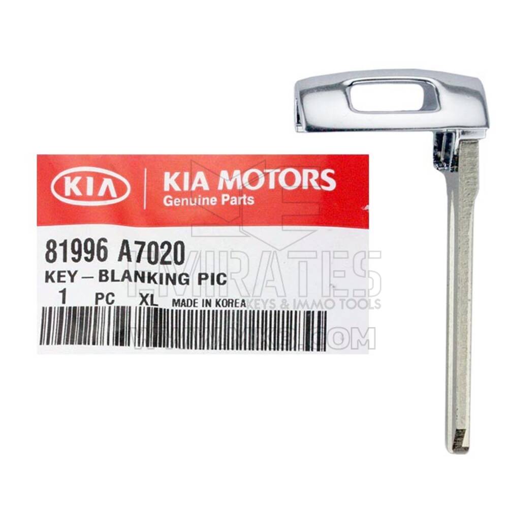 KIA Cerato 2014-2017 Genuíno/OEM Smart Key Blade HYN14R Número de peça do fabricante: 81996-A7020 | Chaves dos Emirados