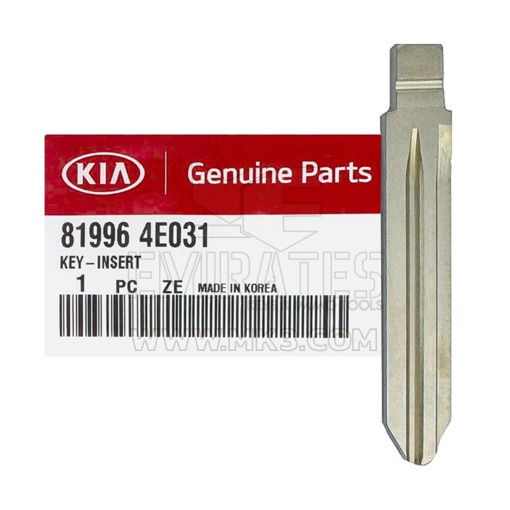 KIA Bongo Genuine Flip Remote Key Blade 81996-4E031| MK3