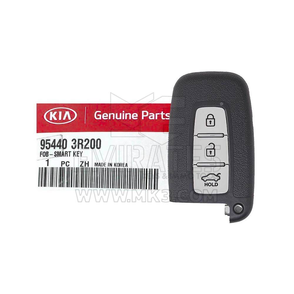 العلامة التجارية الجديدة KIA Cadenza 2011-2012 حقيقي / OEM مفتاح ذكي بعيد 3 أزرار 433 ميجا هرتز 95440-3R200 954403R200 | الإمارات للمفاتيح