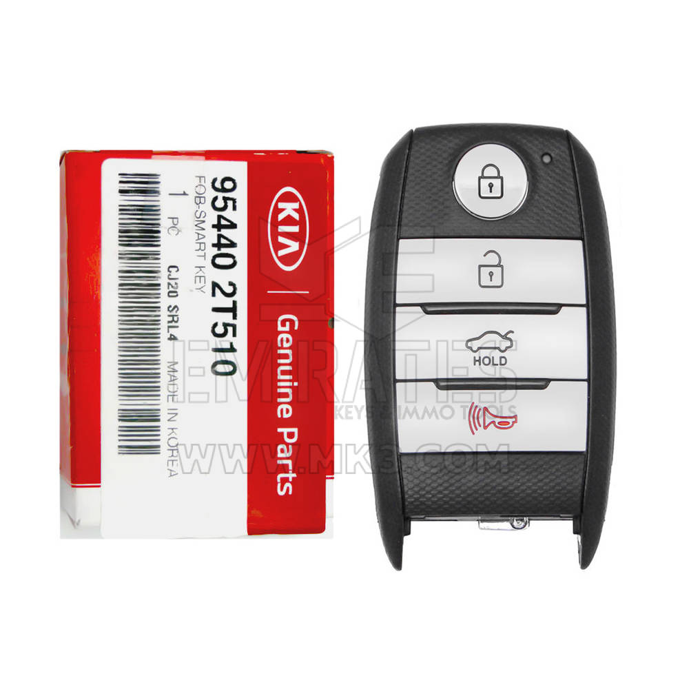 Brand NEW KIA Rio Optima 2014-2015 Genuine/OEM Smart Key Remote 4 Buttons 315MHz 95440-2T510 954402T510 / FCCID: SY5XMFNA04 | Emirates Keys
