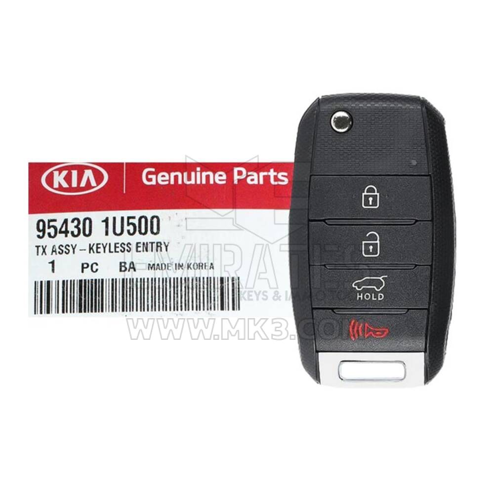 NEW KIA Sorento 2013-2015 Genuine/OEM Flip Remote Key 4 Buttons 315MHz 95430-1U500 954301U500 / FCCID: TQ8-RKE-3F05 (XMA F/L) | Emirates Keys