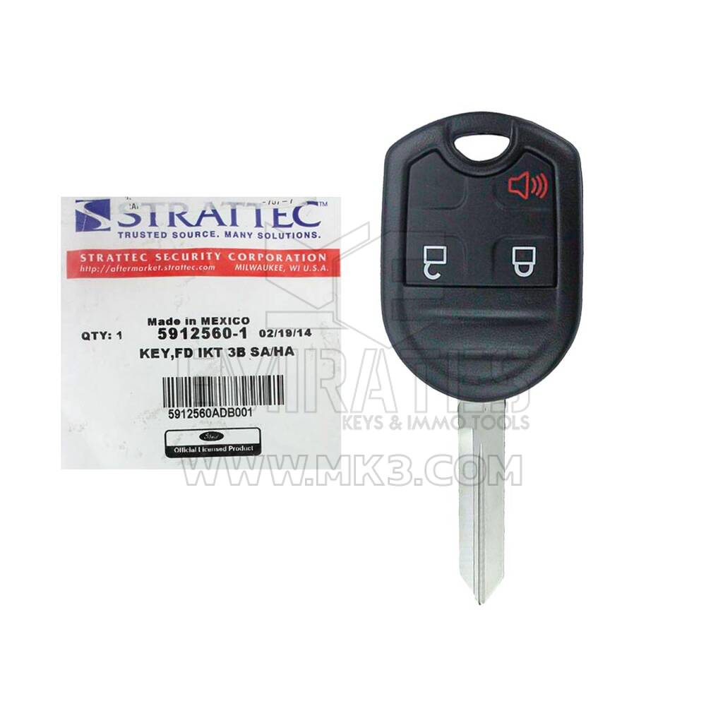 Nuevo STRATTEC Ford F150 2013 Remote Key 3 Button 315MHz Número de pieza del fabricante: 59125601 | Claves de los Emiratos
