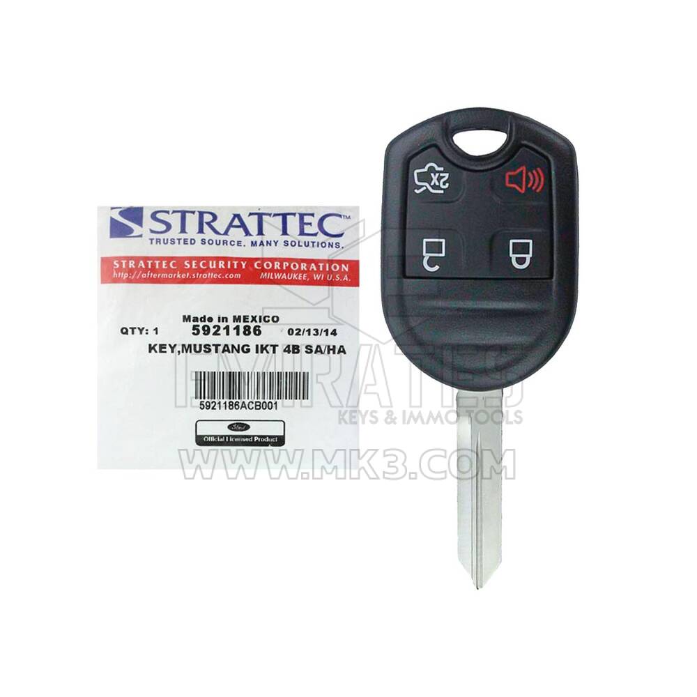 Novo STRATTEC Ford Mustang 2013 Remote Key 4 Button 315MHz Número da peça do fabricante: 5921186 | Chaves dos Emirados