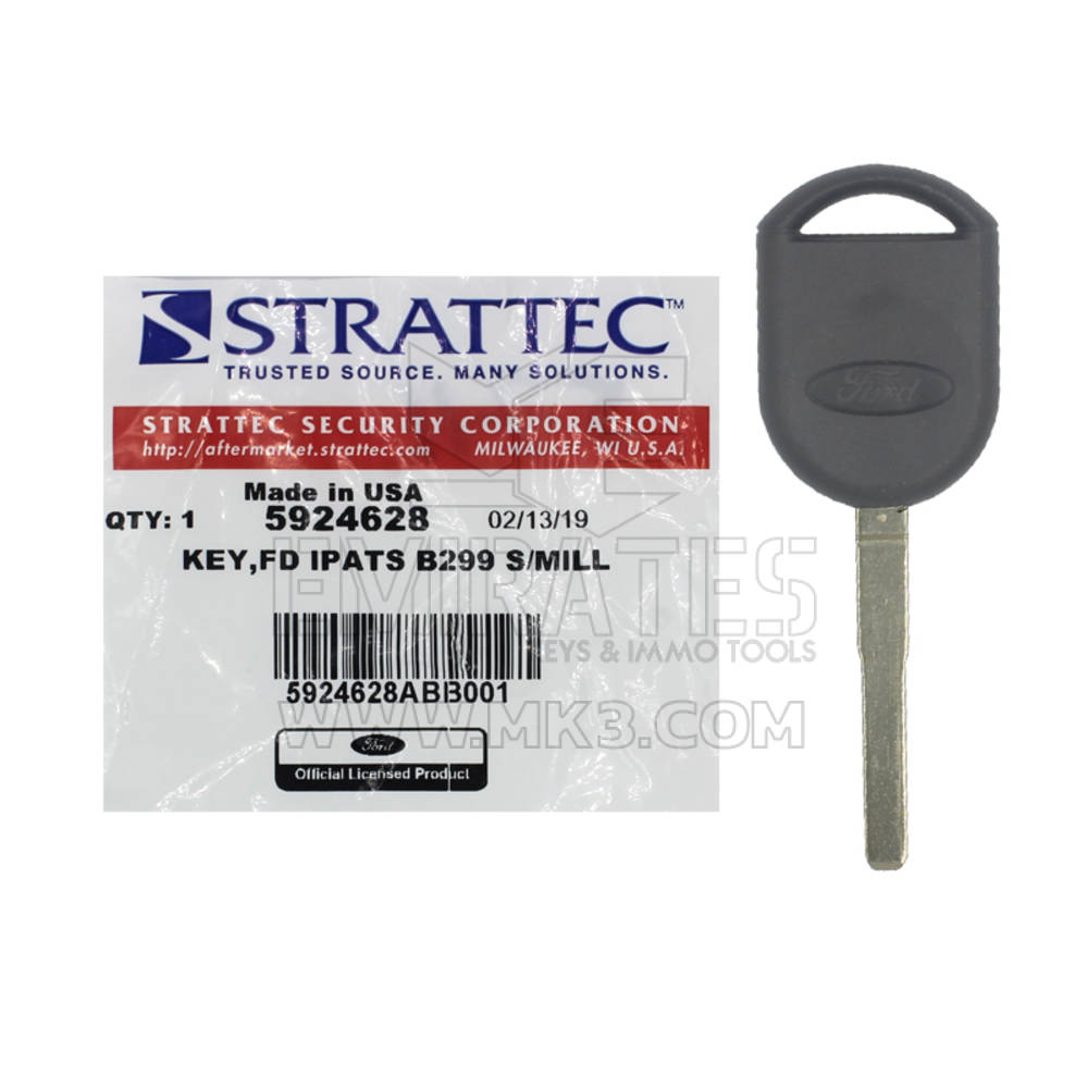 Ford Laser Transponder Key 4D-63-80 Bit 59246| MK3