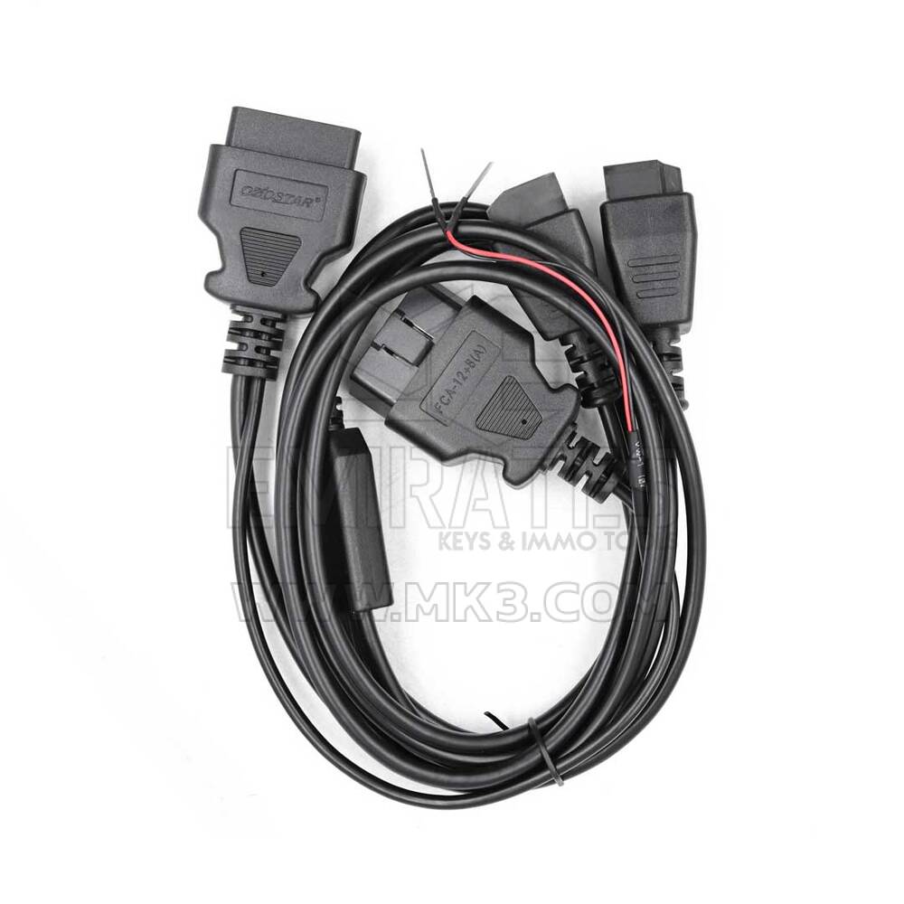 OBDStar FCA 12+ 8 Fiat Chrysler Alfa romeo için Evrensel Adaptör