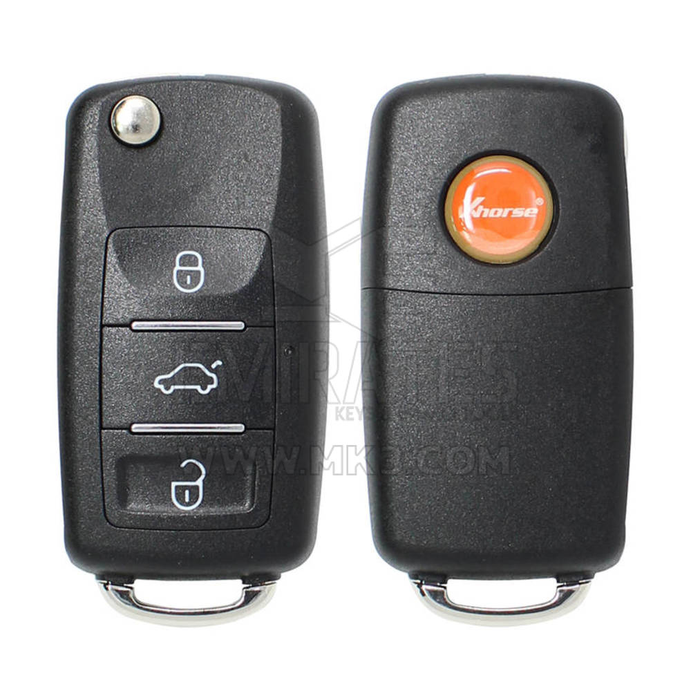 Novo Xhorse VVDI Key Tool VVDI2 Wire Remote Key 3 Buttons XKB510EN Suporte para geração ou clonagem por VVDI key tool e VVDI2 | Emirates Keys