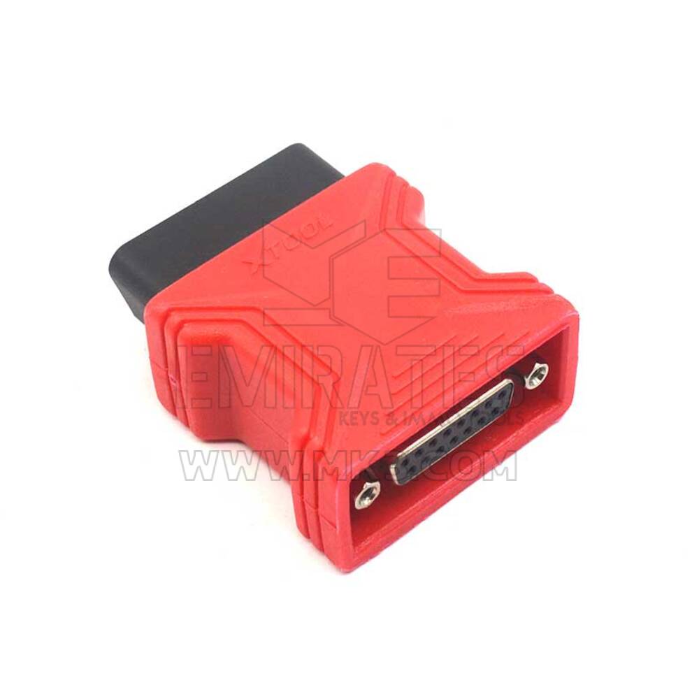 Novo Conector Adaptador XTOOL OBD2 16 Pinos para X100 PAD X100 PAD2 X100 PAD2 Pro X100Pro2 | Chaves dos Emirados