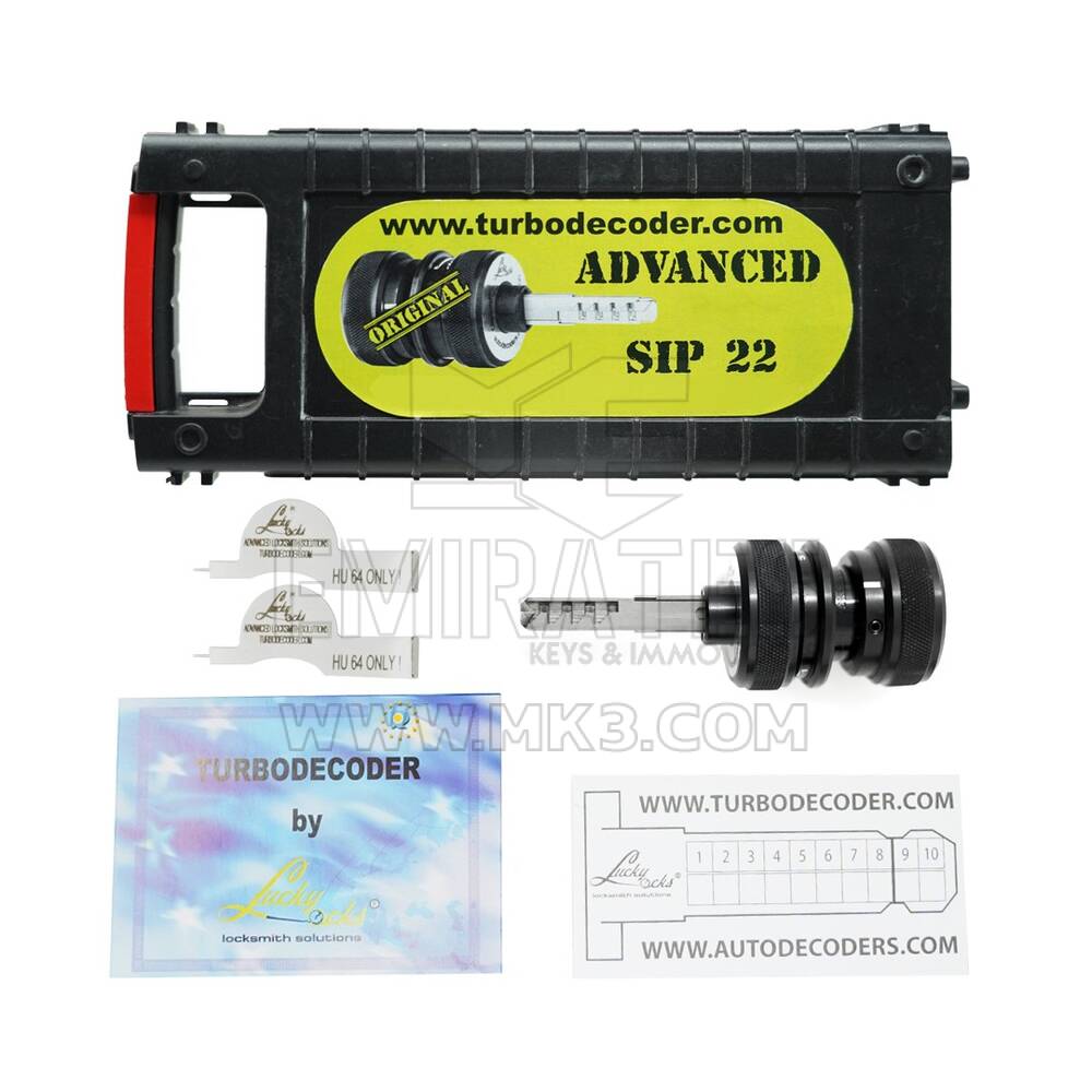 Turbo Decoder Original SIP22 Fiat هي أداة الأقفال المصممة لفتح وفك تشفير المركبات الإيطالية مثل Fiat و Iveco و Alfa-Romeo و Lancia و Maserati