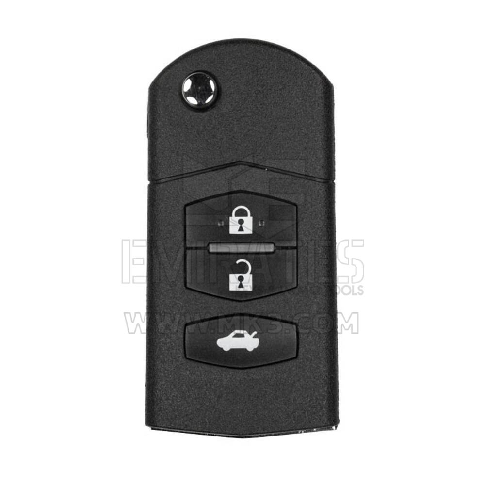 Keydiy KD Универсальный выкидной дистанционный ключ с 3 кнопками Mazda Type B14-3