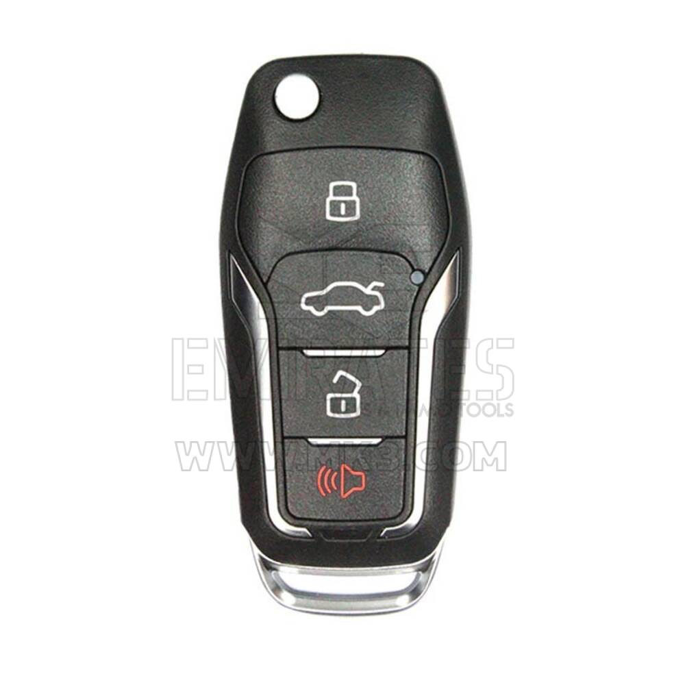 Keydiy KD Flip Universal Remote Key Type 3 + 1 أزرار Ford Type B12-4