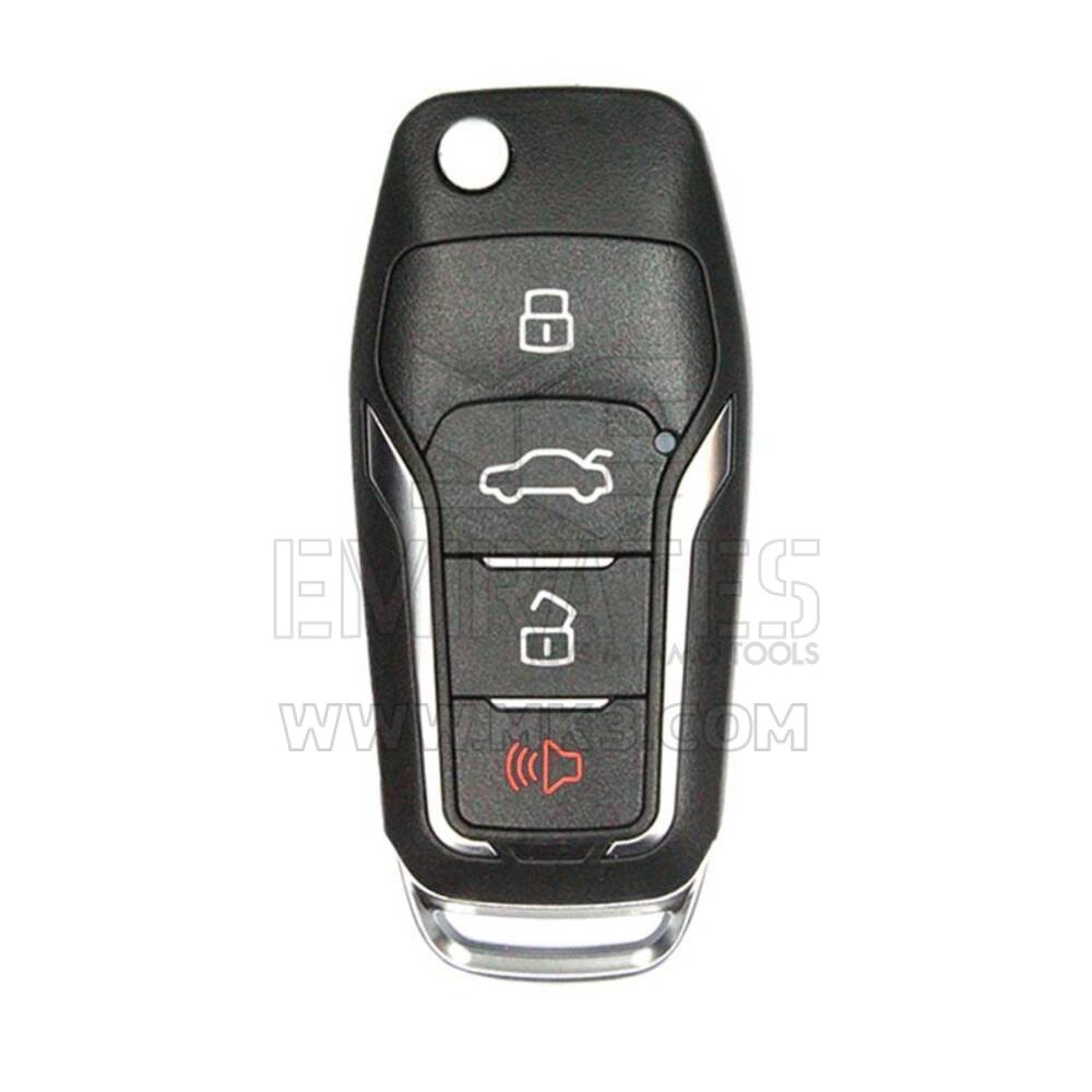 Keydiy KD Flip Mando a distancia universal tipo 3+1 botones Ford tipo B12-4