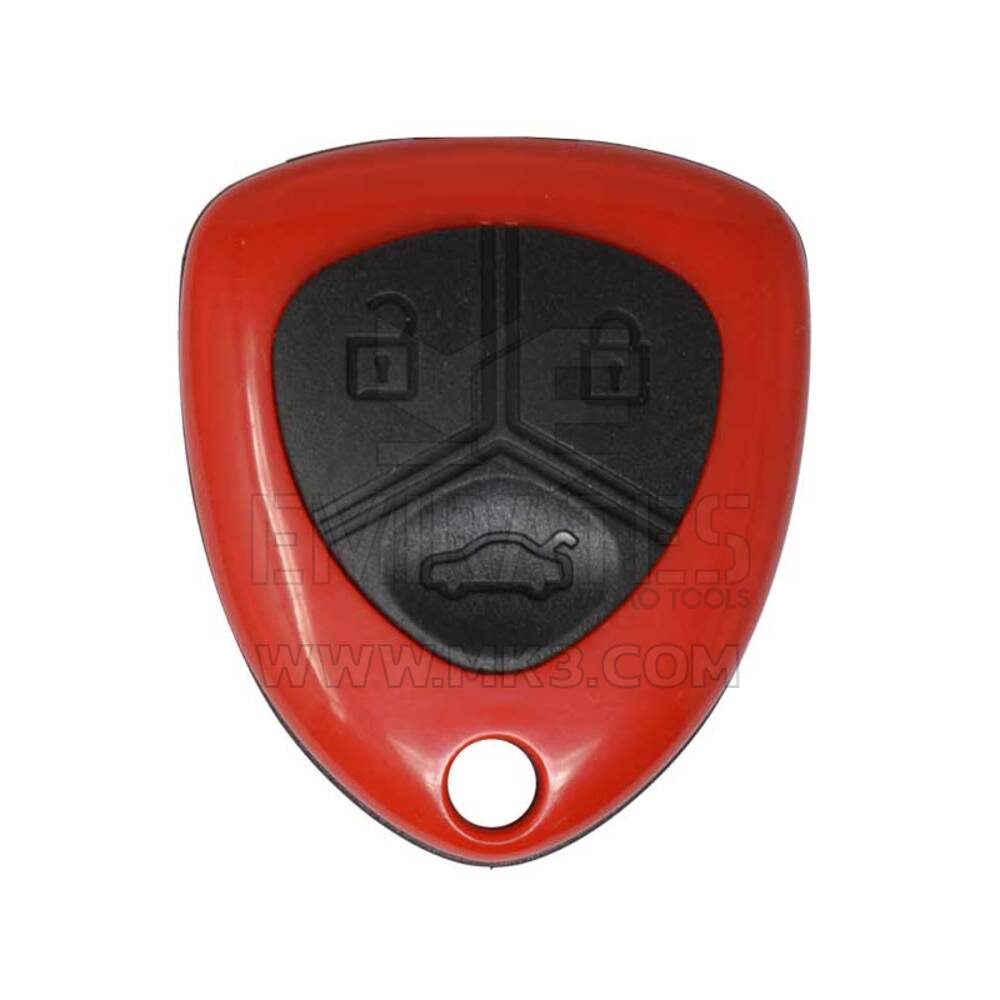 Keydiy KD Mando Universal 3 Botones Tipo Ferrari Color Rojo B17-1