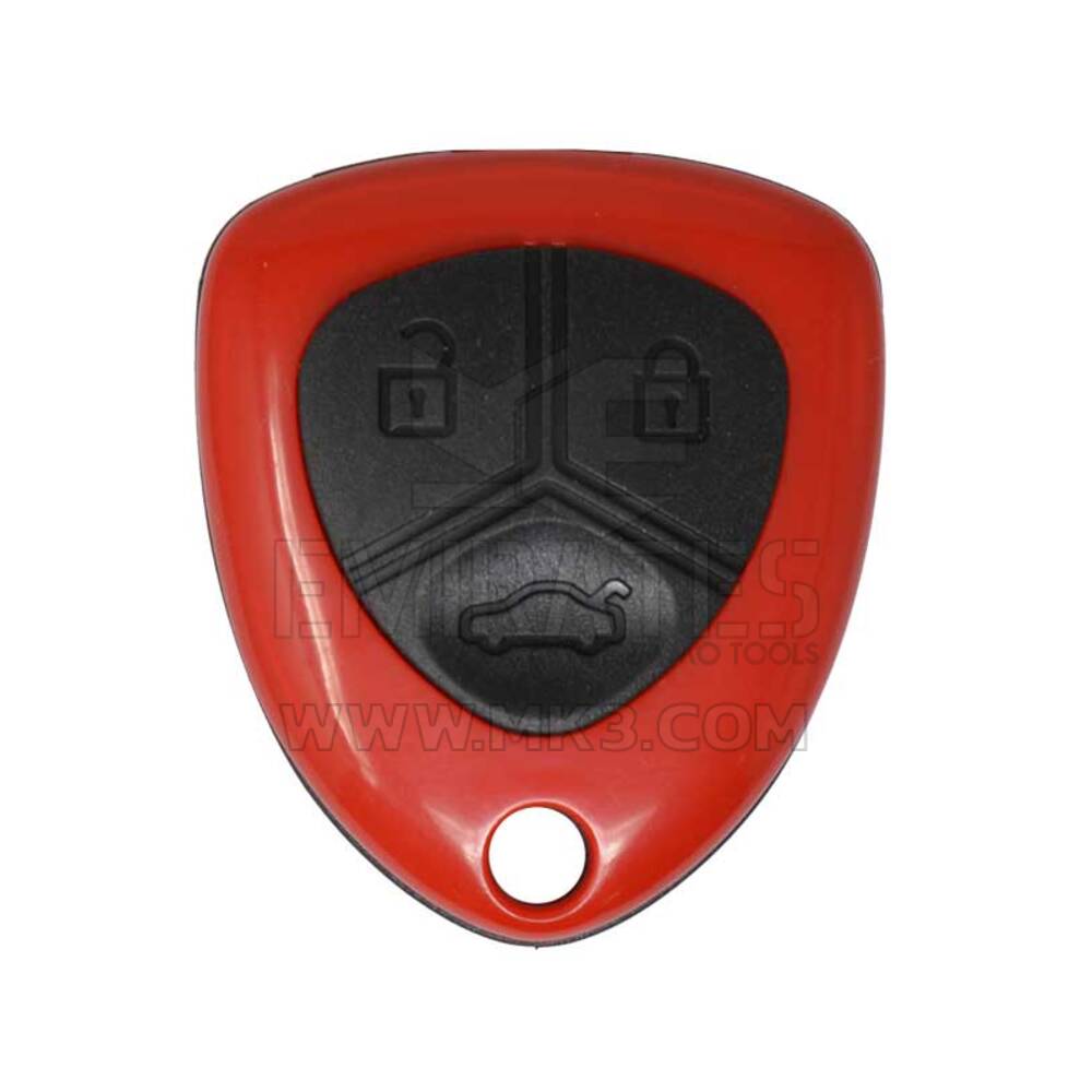 Keydiy KD Universal Kumanda 3 Butonlu Ferrari Tipi Kırmızı Renk B17-1