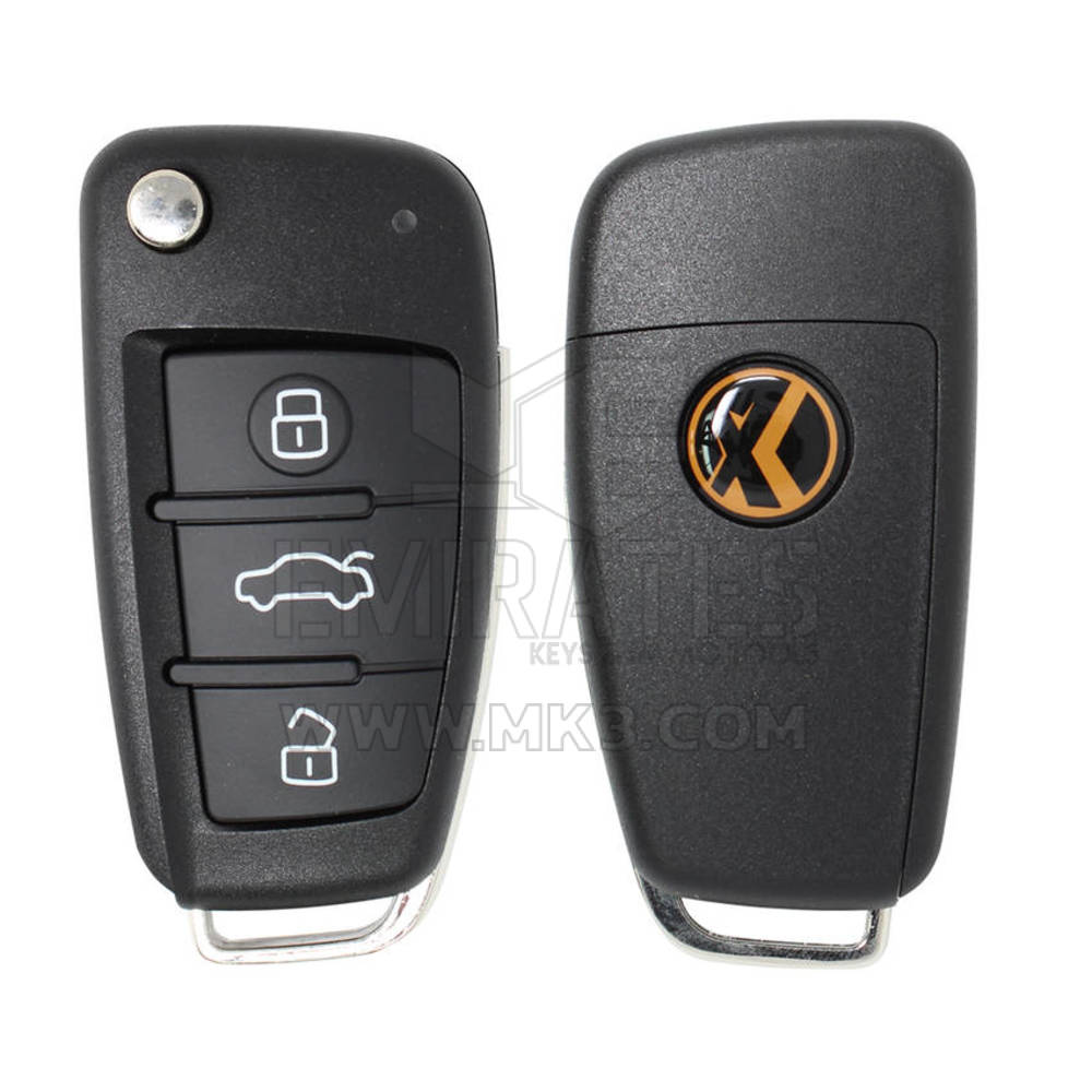 Nueva herramienta de llave XHORSE VVDI VVDI2 Audi A6L Q7 tipo llave remota 3 botones XKA600EN Compatible con todas las herramientas VVDI | Cayos de los Emiratos
