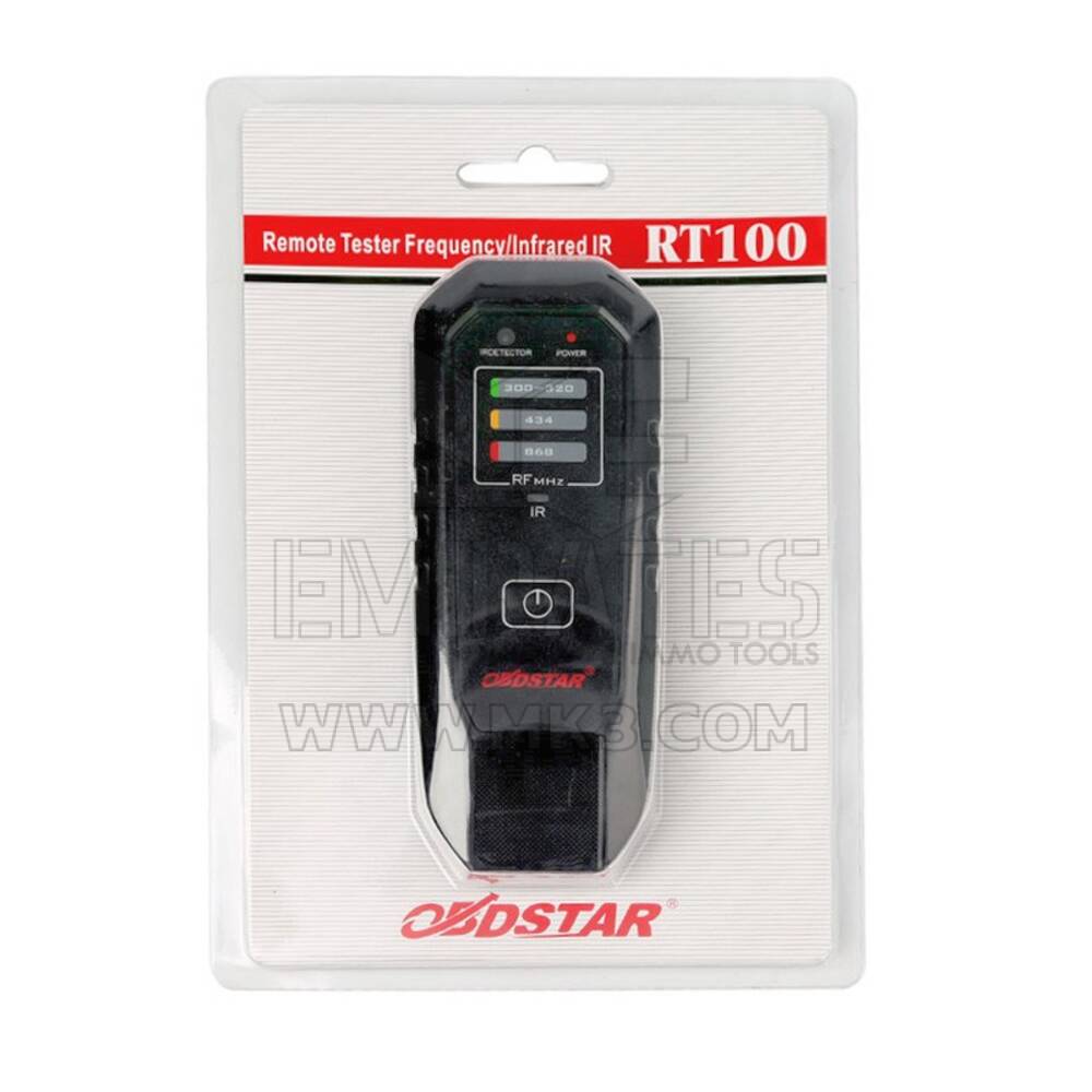 NEW OBDSTAR RT100 Remote Tester Frequency Infrared IR - Range: 300Mhz-320Mhz 434Mhz 868Mhz | Emirates Keys