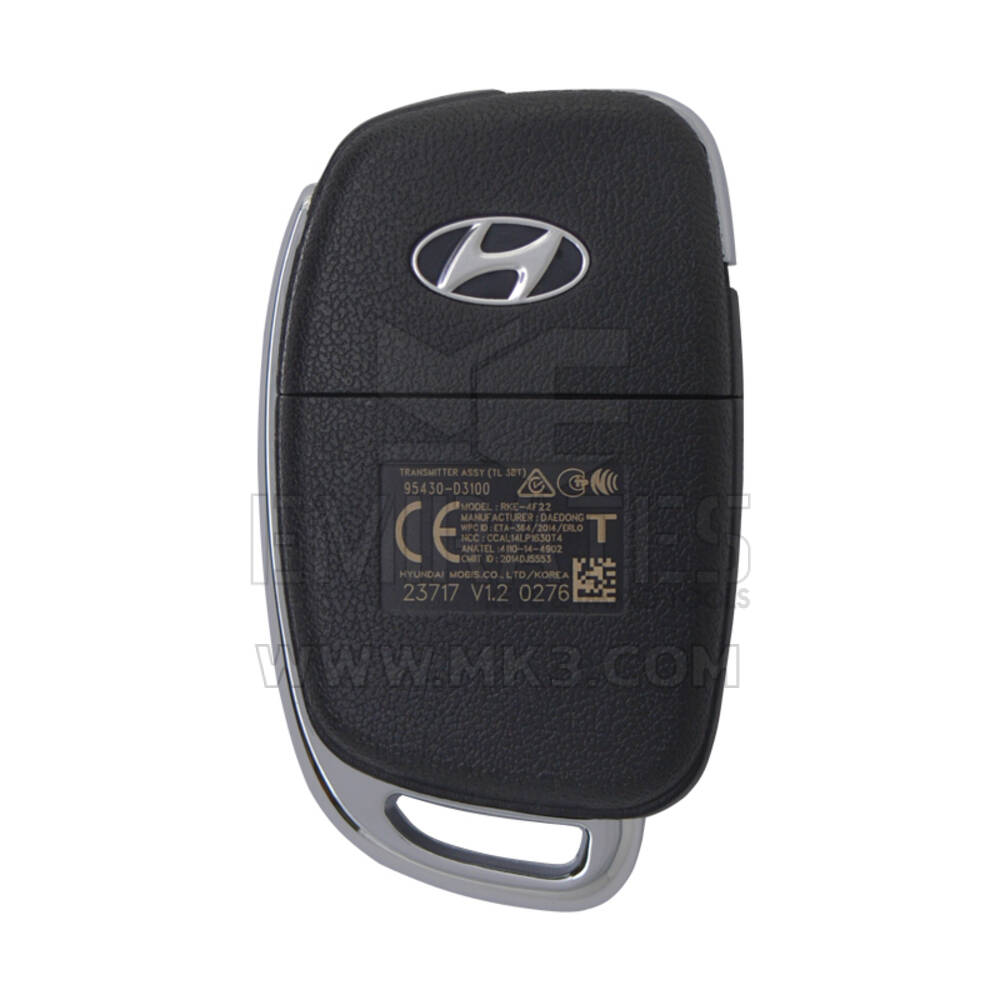 Hyundai Tucson 2018 Flip chiave remota 433 MHz 95430-D3100 | MK3