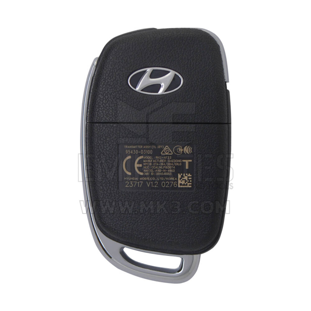 Hyundai Tucson 2018 Flip Remote Key 433MHz 95430-D3100 | mk3