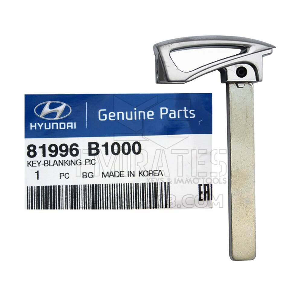 Genesis 2015+ Genuine Smart Key Blade 81996-B1000 | MK3