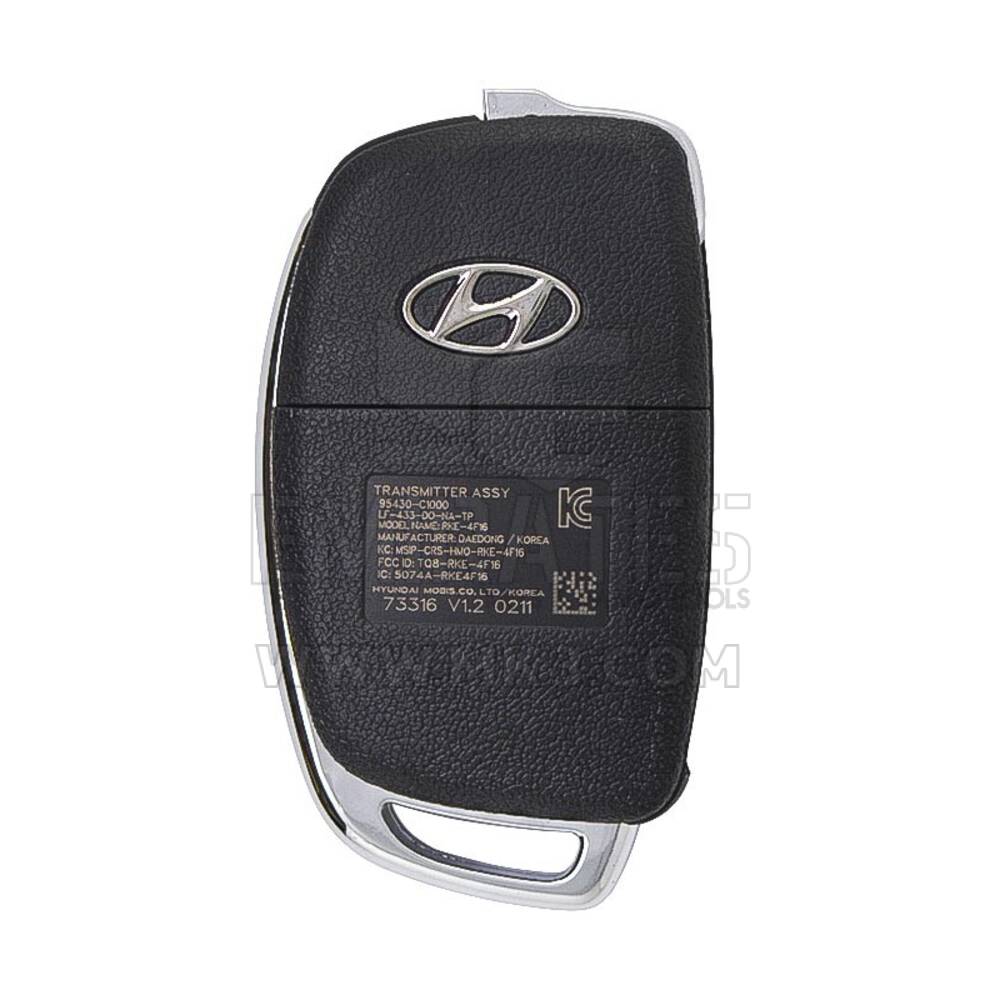 Clé à distance rabattable Hyundai Sonata 2015+ 433 MHz 95430-C1000 | MK3