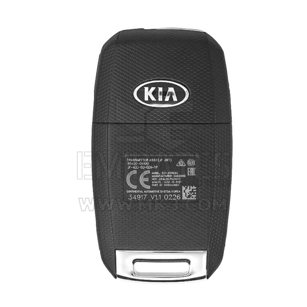 KIA Optima 2016 Flip Remote Key 433MHz 95430-D4100 | mk3