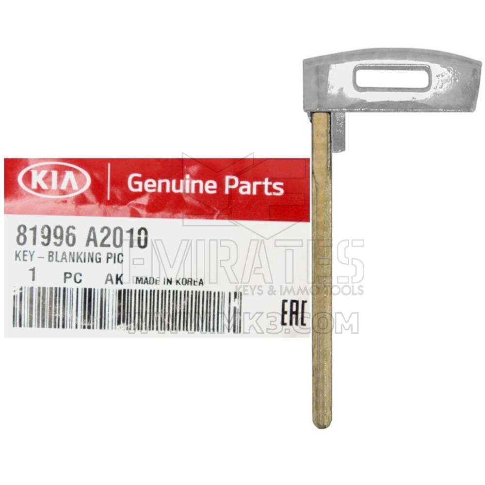 New KIA Soul 2015 Genuine/OEM Smart Key Remote Blade TOY40 Manufacturer Part Number: 81996-A2010 | Emirates Keys