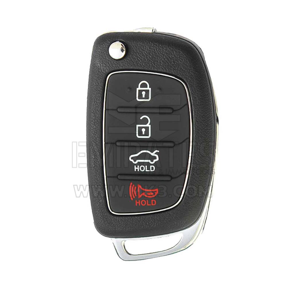 Chave remota original Hyundai Sonata 2014 Flip 433MHz 95430-3S400