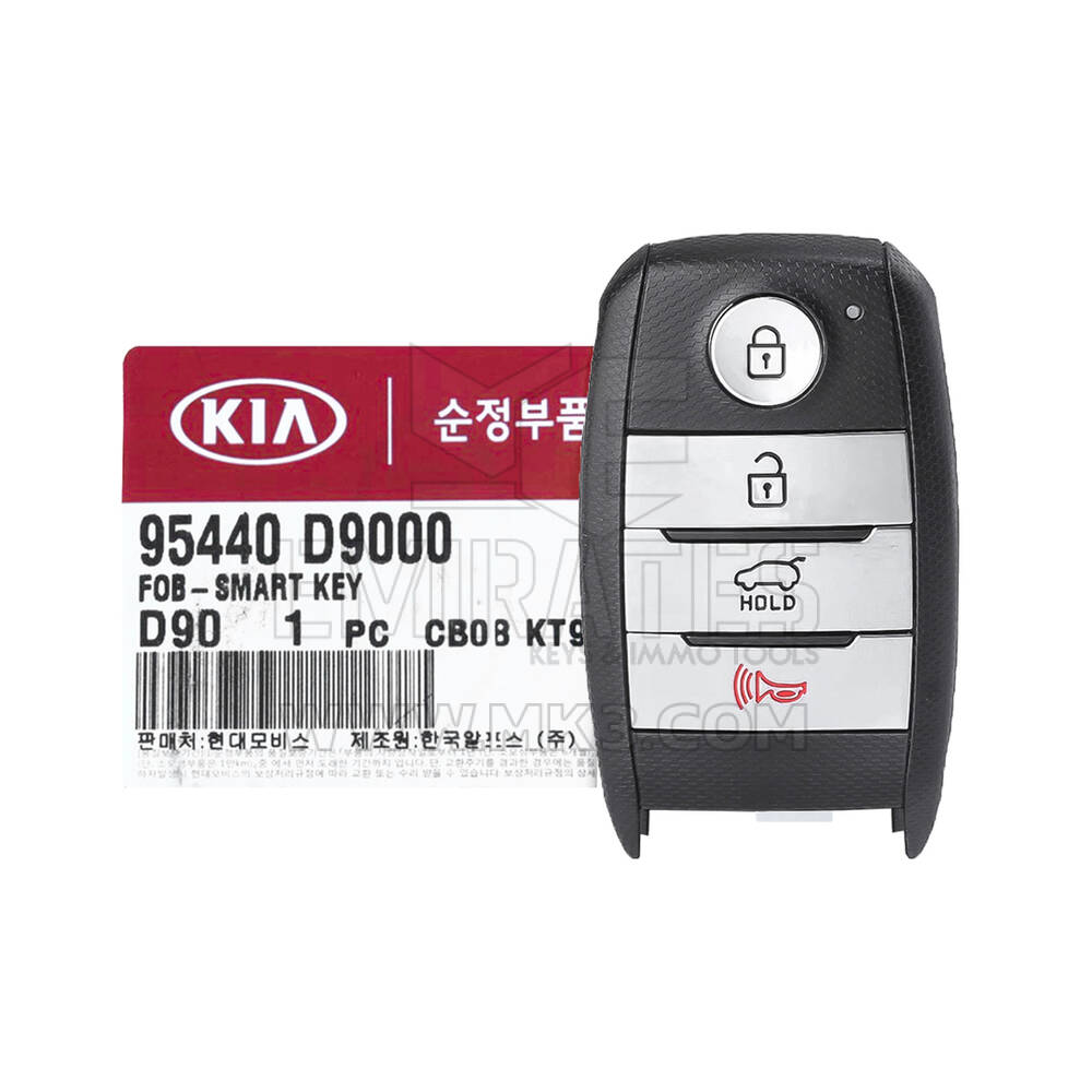 NEW KIA Sportage 2016-2019 Genuine/OEM Smart Key Remote 4 Buttons 433MHz 95440-D9000 95440D9000, FCCID: TQ8-F0B-4F08 | Emirates Keys