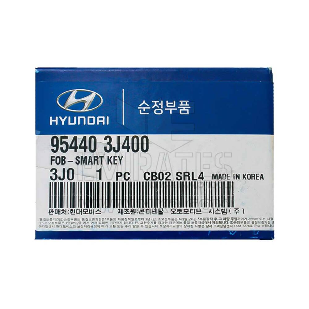 Yeni Hyundai Veracruz 2007-2008 Orijinal Akıllı Anahtar Uzaktan 4 Düğme 447MHz 95440-3J400 954403J400 | Emirates Anahtarları