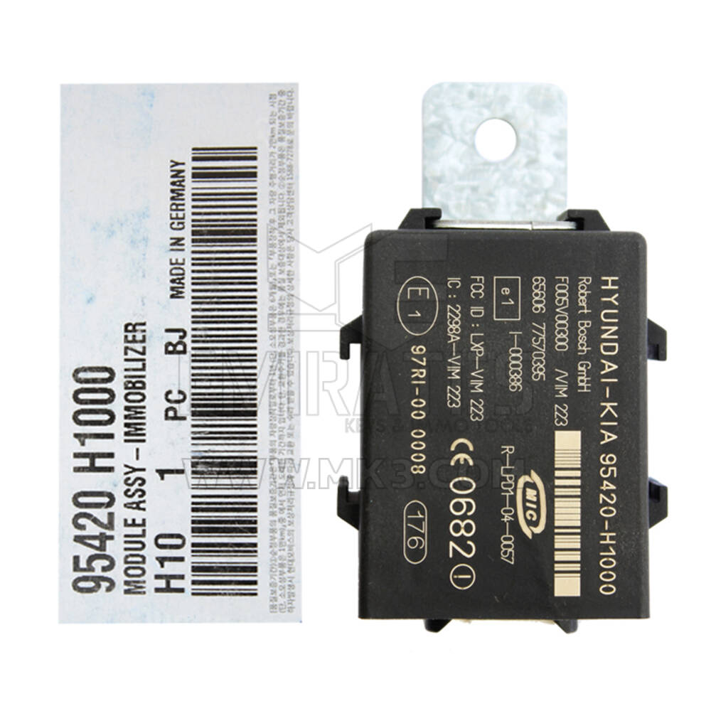 Amplificateur antidémarrage d'origine Hyundai KIA authentique/OEM Numéro de pièce du fabricant : 95420-H1000 FCC ID : LXP-VIM223 | Clés Emirates