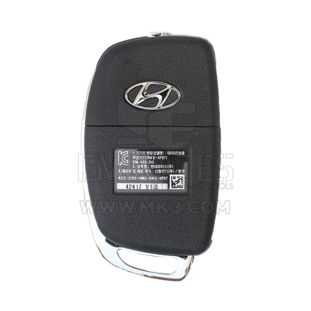 Clé à distance rabattable Hyundai Santa Fe 2013+ 433 MHz 95430-2W100 | MK3