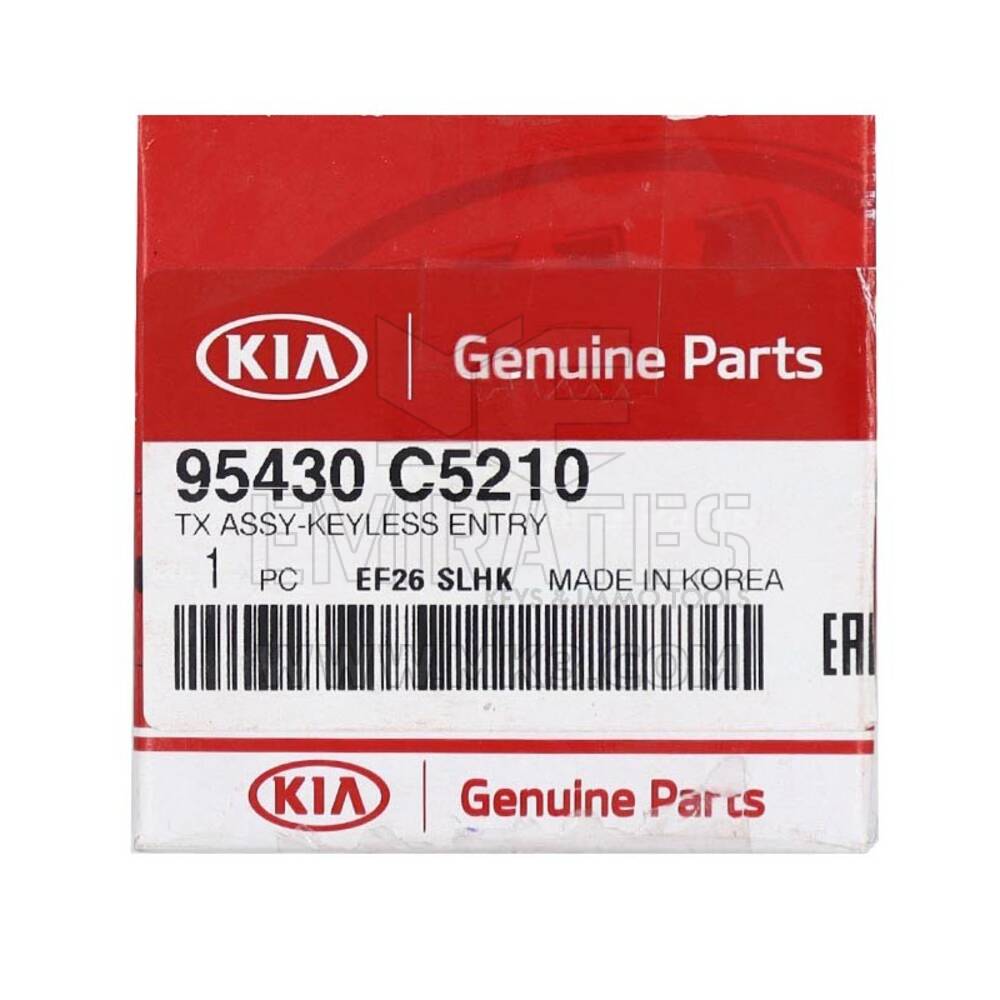 NOVO KIA Sorento 2015 2020 Genuine/OEM Remote Key 3 Buttons 4D Transponder 433MHz 95430-C5200, 95430-C5210, FCCID: 0KA-910T(UM-TP) | Chaves dos Emirados