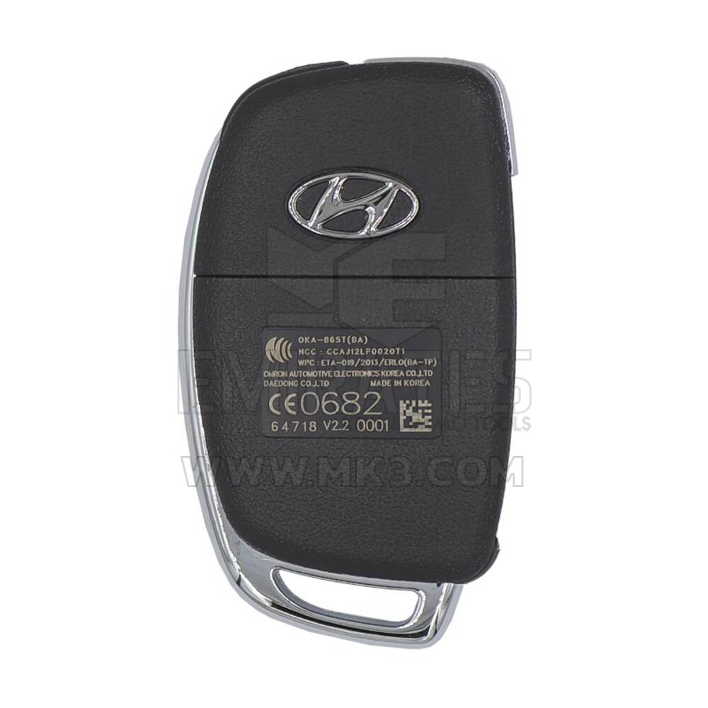 Hyundai I10 2017 Flip Remote Key 433MHz 95430-B4100 | MK3