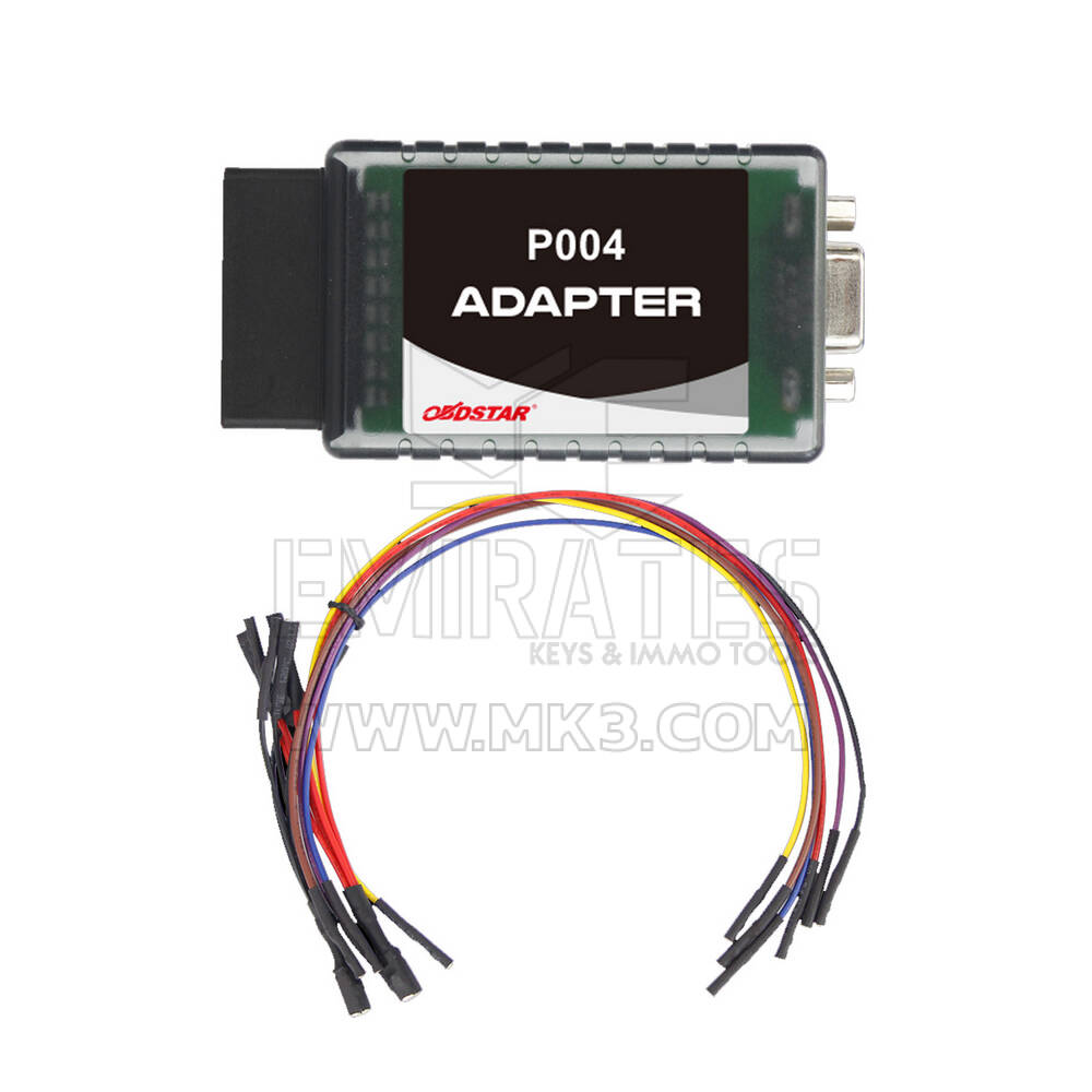 OBDSTAR P004 Adapter and Jumper Airbag Reset Kit for X300 DP Plus/ OdoMaster/ P50