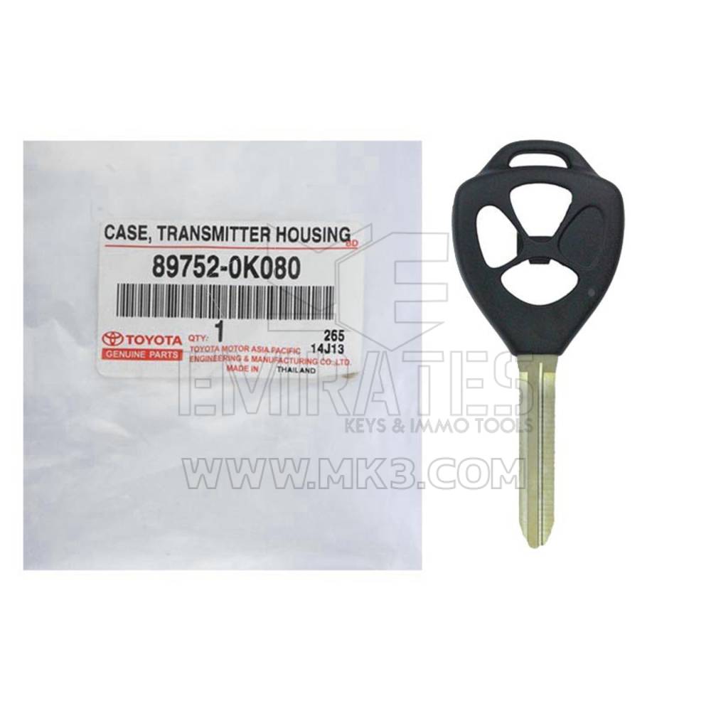 Toyota Rav4 Genuine Remote Key Shell 3 Buttons 89752-0K080 | MK3