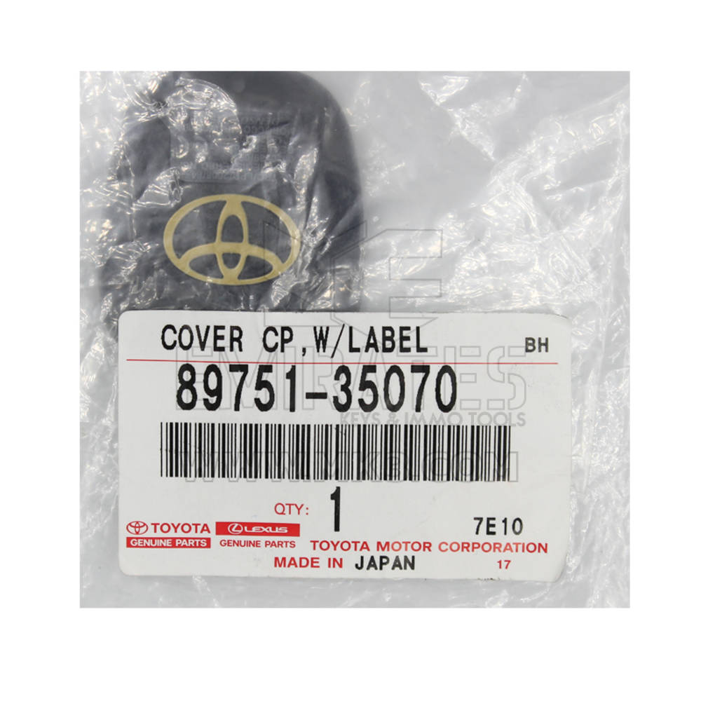 New Toyota Corolla 2005 Genuine Remote Shell Back Cover 89751-35070 | Emirates Keys