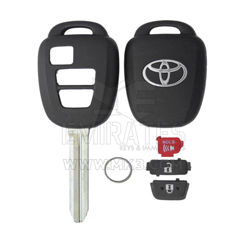 Nuova Toyota Rav4 2013-2016 Guscio chiave telecomando originale/OEM 3 pulsanti con chip H Numero parte OEM: 89072-42340 | Chiavi degli Emirati
