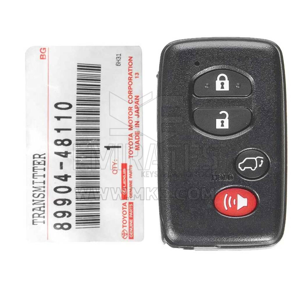 Toyota Highlander 2008 Genuine Smart Key 315MHz 89904-48110 | MK3