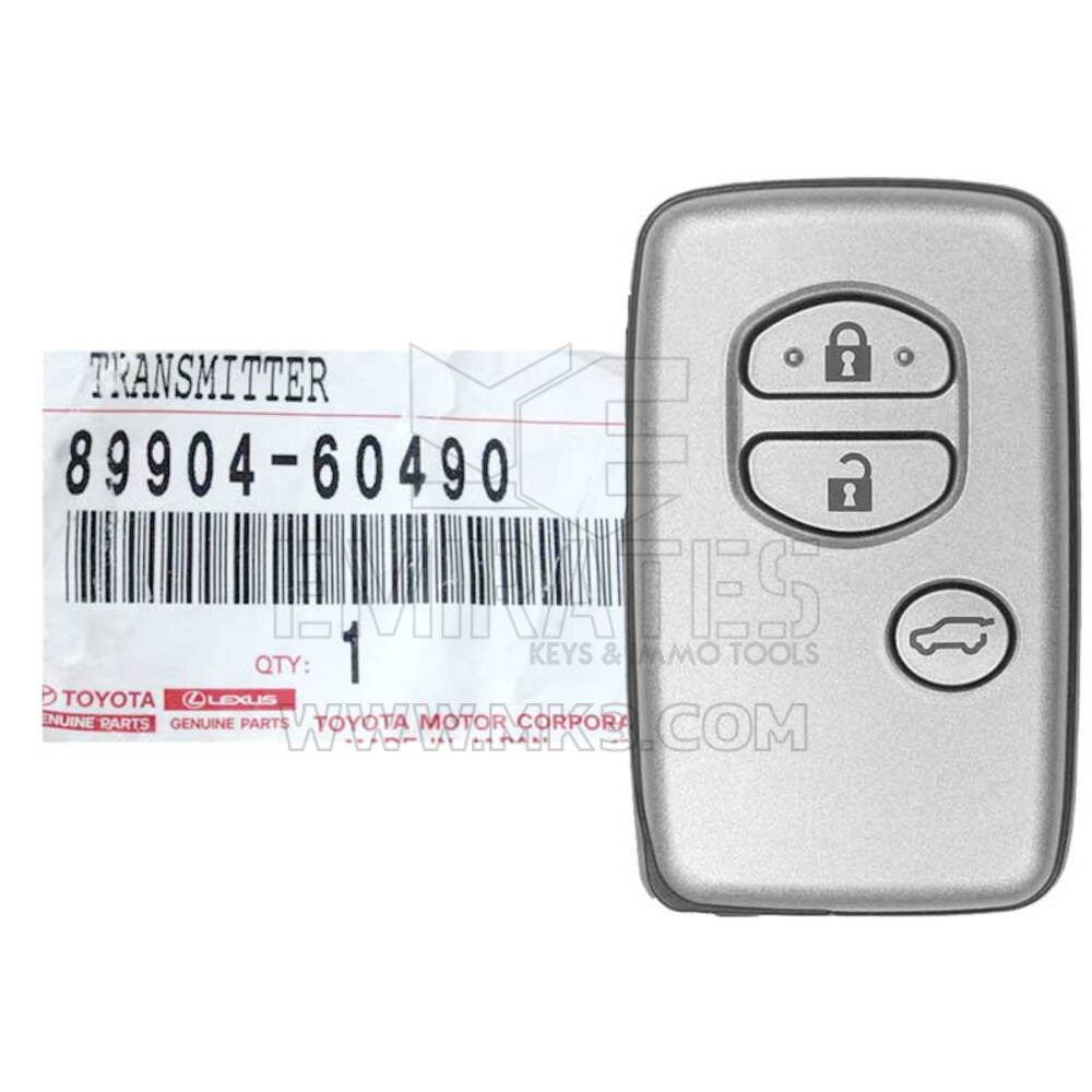 تويوتا برادو الجديدة 2010-2017 Genuine / OEM Smart Key 3 Buttons 315MHz Japanese Type 89904-60490 8990460490 / FCCID: B74EA | الإمارات للمفاتيح